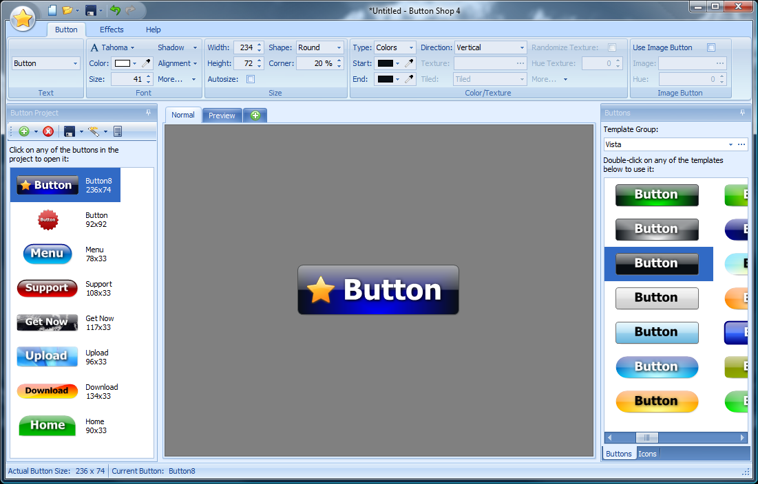 Presentation is everything, enhance your website with elegant buttons!